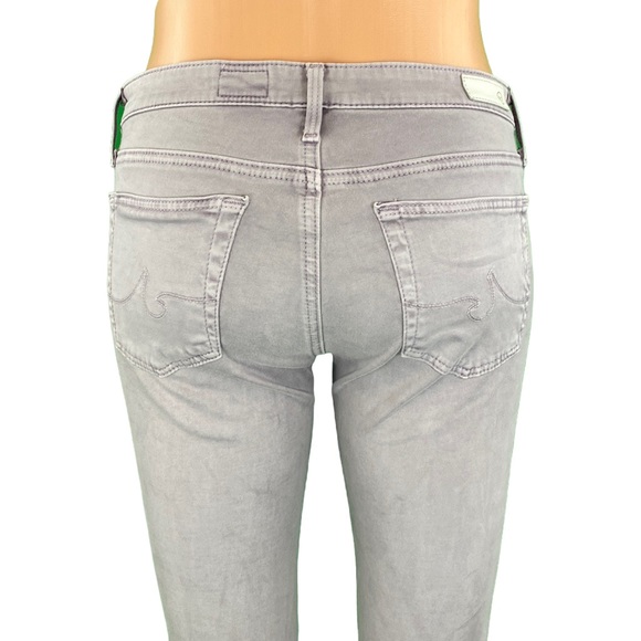 AG Adriano Goldschmied The Stevie Lavender Slim Straight Ankle Jeans - Picture 9 of 16